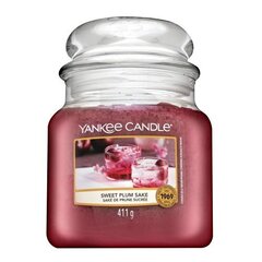 Tuoksukynttilä Yankee Candle Sweet Plum Sake, 411 g hinta ja tiedot | Kynttilät ja kynttilänjalat | hobbyhall.fi