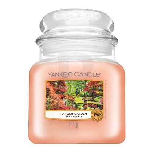 Tuoksukynttilä Yankee Candle Tranquil Garden, 411 g hinta ja tiedot | Kynttilät ja kynttilänjalat | hobbyhall.fi