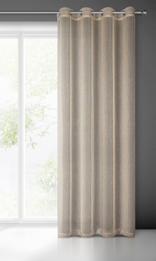 VERHO ADELA 140X250 CM BEIGE hinta ja tiedot | Verhot | hobbyhall.fi