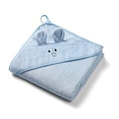 BabyOno hupullinen pyyhe 1553/02, 100x100 cm, sininen hinta ja tiedot | Pyyhkeet | hobbyhall.fi