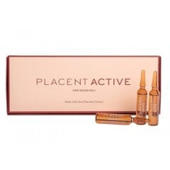 Placent Activ Milano Hair Care Vials Hiustenkasvuseerumi 12x6ml hinta ja tiedot | Naamiot, öljyt ja seerumit | hobbyhall.fi