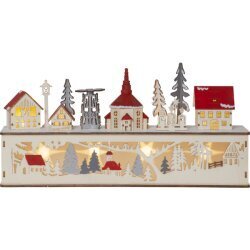 LED sisustusvalo ruskea 0,6W 45x22cm Rosenheim 272-11 hinta ja tiedot | Kynttilät ja kynttilänjalat | hobbyhall.fi