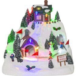 LED joulukoristeet 20x20cm 10LED 3xAA Alpville 992-50 hinta ja tiedot | Joulukoristeet | hobbyhall.fi