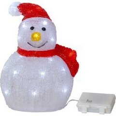LED joulusisustusvalo lumiukko 0,9W 25x17cm Crystalo 587-18 hinta ja tiedot | Joulukoristeet | hobbyhall.fi