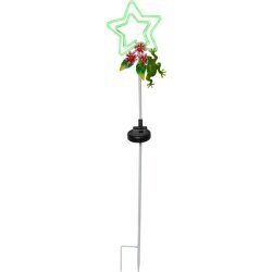 LED-ulkovalo aurinkokennolla 0,06W 18x76cm Linny Star 482-43 hinta ja tiedot | Puutarha- ja ulkovalot | hobbyhall.fi