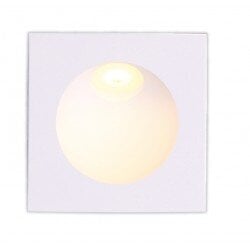 Spotlight Maxlight Time balta Collection 8x8cm 2W 3000K IP54 H0073 hinta ja tiedot | Kattovalaisimet | hobbyhall.fi