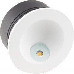 Spotlight Maxlight Time Collection balta Ø8cm 2W 3000K IP54 H0074 hinta ja tiedot | Kattovalaisimet | hobbyhall.fi