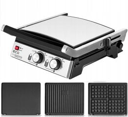 ECG KG 2033 Duo Grill & Waffle 2000 W hinta ja tiedot | Sähkögrillit | hobbyhall.fi