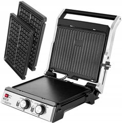 ECG KG 2033 Duo Grill & Waffle 2000 W hinta ja tiedot | Sähkögrillit | hobbyhall.fi