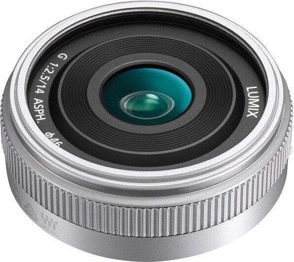 Panasonic Lumix G 14mm f / 2.5 II ASPH. linssi, hopea hinta ja tiedot | Objektiivit | hobbyhall.fi