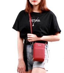 Pieni käsilaukku naisille N98 punainen hinta ja tiedot | Naisten käsilaukut | hobbyhall.fi