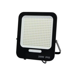 200W LED-kohdevalo musta 4500K 18000lm IP65 hinta ja tiedot | Taskulamput ja valonheittimet | hobbyhall.fi