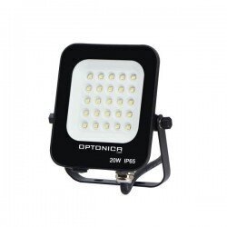 20W LED-kohdevalo musta 2700K 900lm IP65 hinta ja tiedot | Retkilamput | hobbyhall.fi