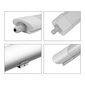 18W LED lineaarinen valo 4000K 1800lm 65cm IP65 hinta ja tiedot | Kattovalaisimet | hobbyhall.fi