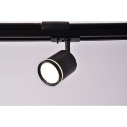 5W LED Track kohdevalo 1-vaihe Maytoni Orlo collection musta Ø6.8cm 3000K 200lm TR085-1-5W4K-B hinta ja tiedot | Upotettavat valaisimet ja LED-valaisimet | hobbyhall.fi