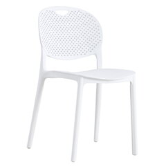 Tuoli LUMA - valkoinen x 1 hinta ja tiedot | Ruokapöydän tuolit | hobbyhall.fi