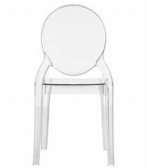 Tuoli SOFIA - läpinäkyvä x 1 hinta ja tiedot | Ruokapöydän tuolit | hobbyhall.fi