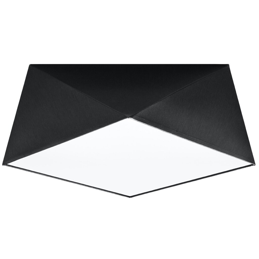 Kattovalaisin Sollux Hexa, musta, 35 cm hinta ja tiedot | Kattovalaisimet | hobbyhall.fi