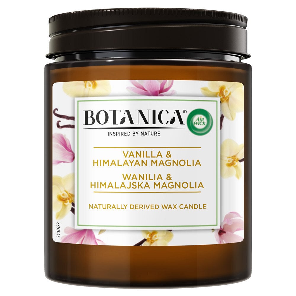 Tuoksukynttilä Air Wick Botanica, 205 g hinta ja tiedot | Kynttilät ja kynttilänjalat | hobbyhall.fi