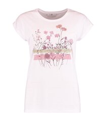 Hailys naisten t-paita FAIRLY TS*01, valkoinen 4068696132593 hinta ja tiedot | Naisten T-paidat | hobbyhall.fi