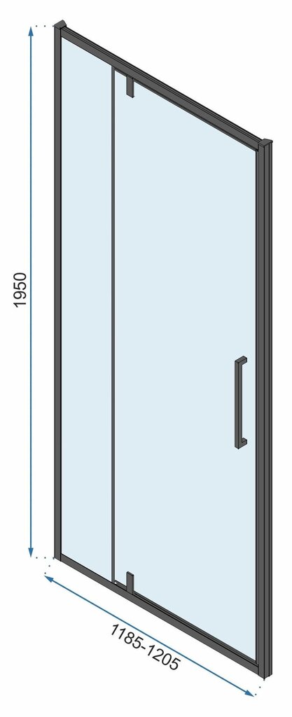 Suihkukaappi Rea Rapid Swing 80x90 hinta ja tiedot | Suihkukaapit ja suihkunurkat | hobbyhall.fi