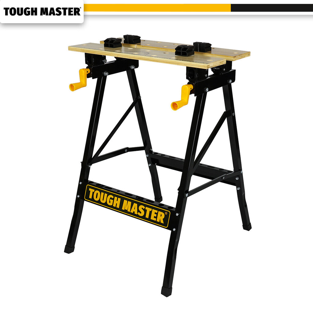 Työpöytä 60,5 x 62 x 79,5 cm UK Brand Tough Master® TM-WB100B hinta ja tiedot | Käsityökalut | hobbyhall.fi