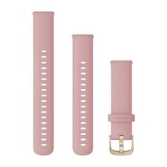 Garmin Quick Release Ranneke, 18 mm, Dust Rose/Light Gold hinta ja tiedot | Älykellojen ja aktiivisuusrannekkeiden lisätarvikkeet | hobbyhall.fi