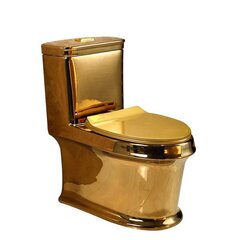 Ylellinen kullattu wc hinta ja tiedot | WC-istuimet | hobbyhall.fi