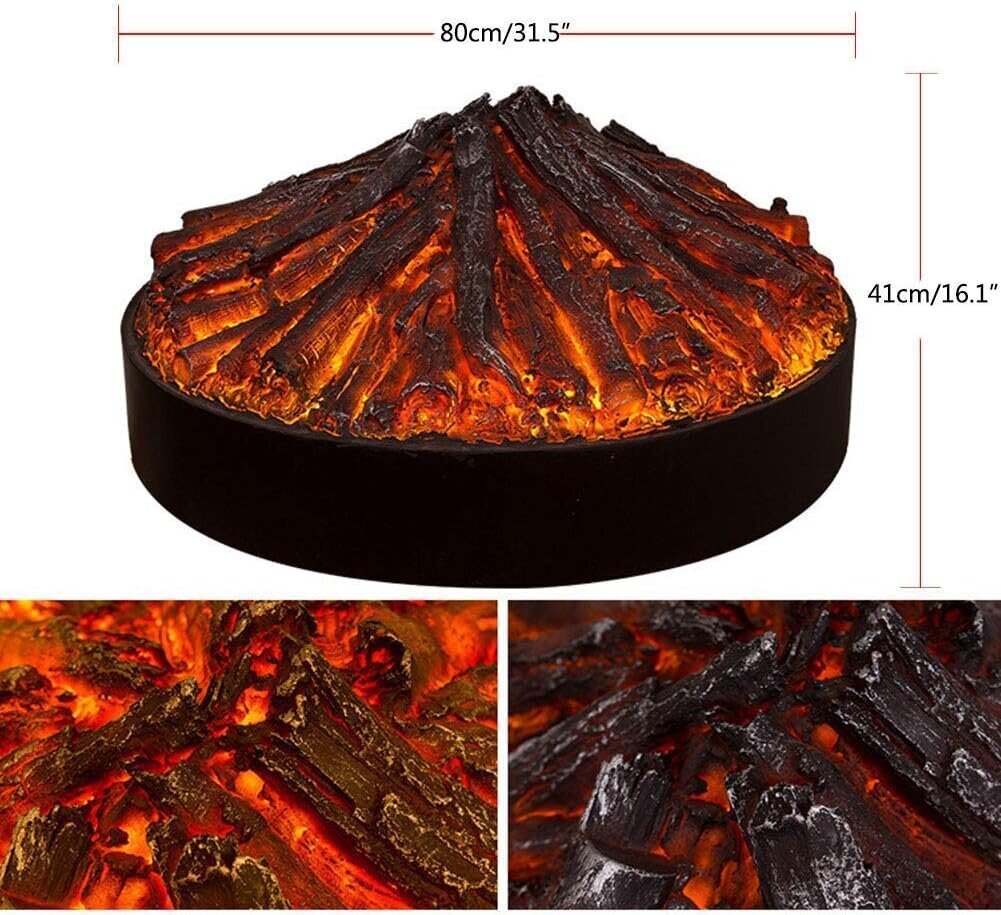 LED-takka, jossa on simuloidut hiililiekit hinta ja tiedot | Sisustustuotteet | hobbyhall.fi
