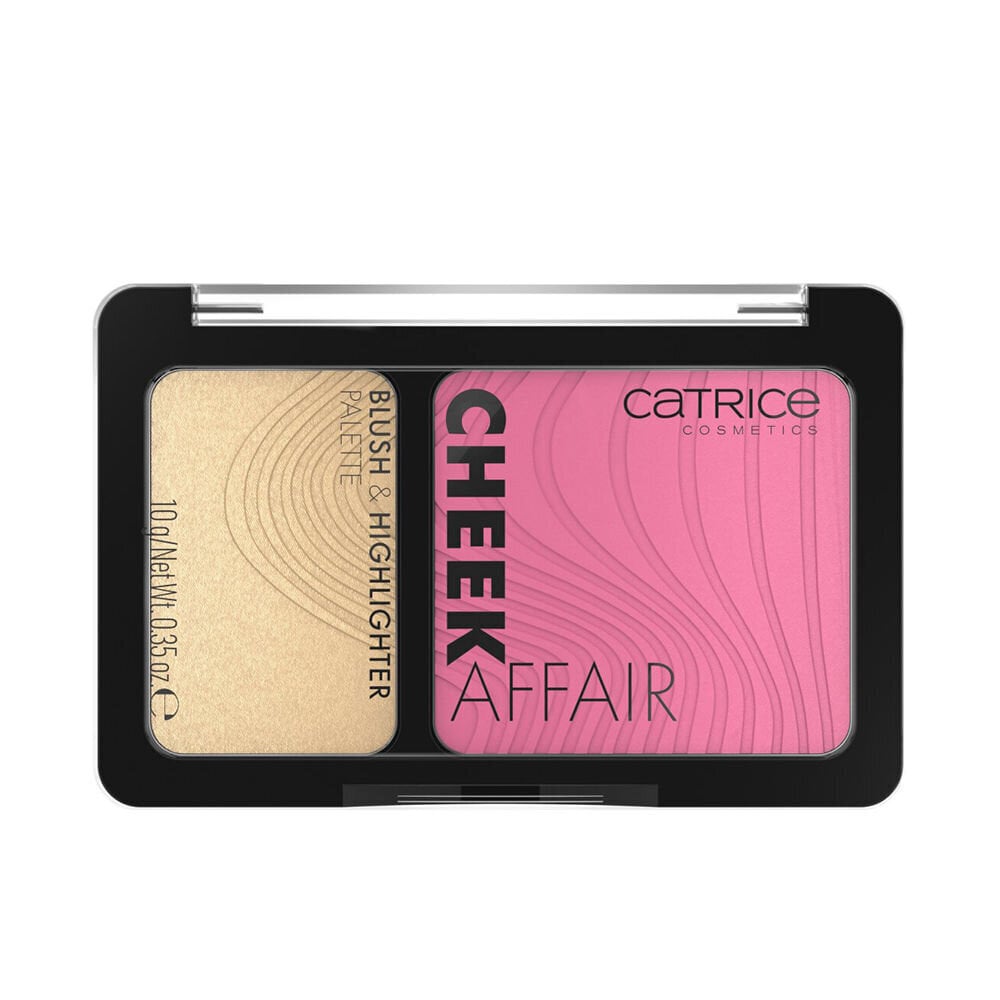 Kasvopaletti Catrice Cheek Affair Blush & Highlighter Palette 2in1, 010 Love At First Swipe, 10 g hinta ja tiedot | Aurinkopuuterit ja poskipunat | hobbyhall.fi