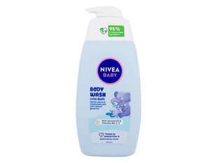 Vartalopesu lapsille Nivea Baby Body Wash Mild Bath, 450 ml hinta ja tiedot | Suihkusaippuat ja suihkugeelit | hobbyhall.fi