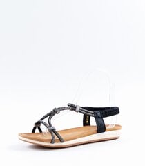 Naisten sandaalit 445259 01, musta 445259*01-041 hinta ja tiedot | Naisten avokkaat ja sandaalit | hobbyhall.fi
