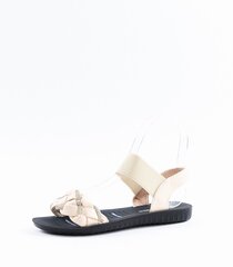 Naisten sandaalit 448083 01, beige/musta 448083*01-041 hinta ja tiedot | Naisten avokkaat ja sandaalit | hobbyhall.fi