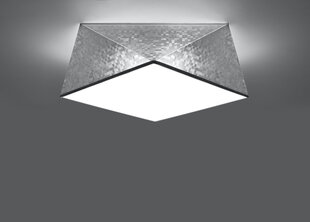 Kattovalaisin Sollux Hexa, hopea, 35 cm hinta ja tiedot | Kattovalaisimet | hobbyhall.fi