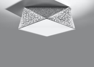 Kattovalaisin Sollux Hexa, hopea, 35 cm hinta ja tiedot | Kattovalaisimet | hobbyhall.fi
