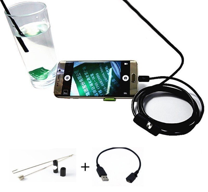 Android Endoskooppikamera AK252A 5,5mm hinta ja tiedot | Älylaitteiden lisätarvikkeet | hobbyhall.fi