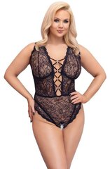 Body Open Crotch Cottelli curves, musta, 90E/XL hinta ja tiedot | Seksikkäät asut naisille | hobbyhall.fi