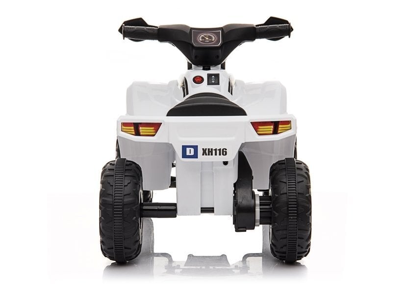 Sähköinen mönkijä lapsille XH116, valkoinen hinta ja tiedot | Lasten sähköautot | hobbyhall.fi