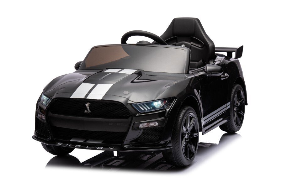 Ford Mustang GT500 Shelby, musta hinta ja tiedot | Lasten sähköautot | hobbyhall.fi