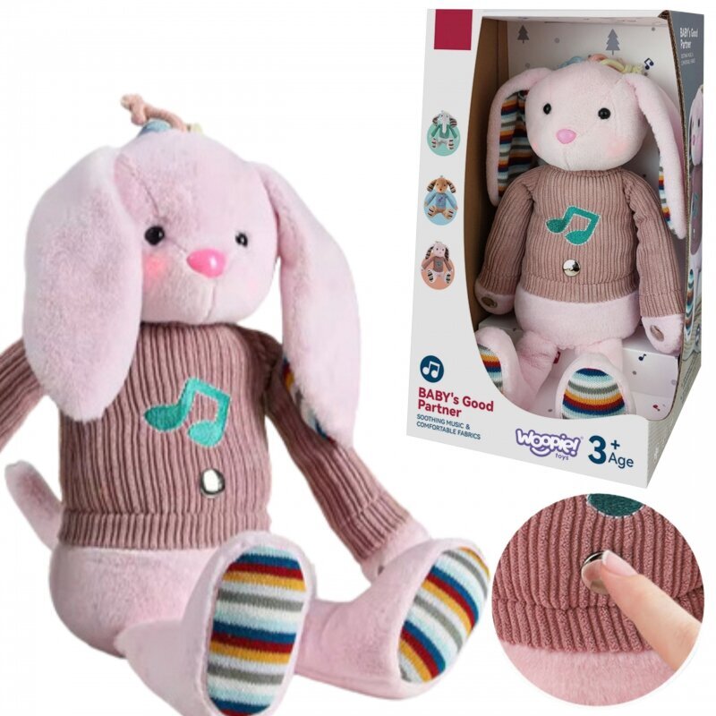 Vuorovaikutteinen pehmopupu, Woopie Baby hinta ja tiedot | Pehmolelut | hobbyhall.fi