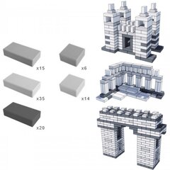 Pehmeä tiilisarja 90 kpl, Classic World hinta ja tiedot | LEGOT ja rakennuslelut | hobbyhall.fi