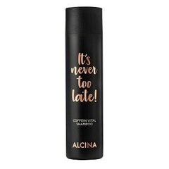 ALCINA Never Too Late! Caffeine Vital Shampoo 250ml hinta ja tiedot | Shampoot | hobbyhall.fi
