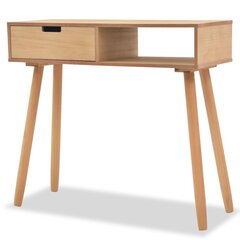 Konsolipöytä, 80x30x72cm, ruskea hinta ja tiedot | Sohvapöydät | hobbyhall.fi