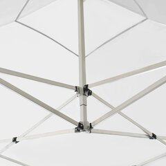 Pop-up teltta, 2 x 2 m, valkoinen hinta ja tiedot | Puutarhapaviljongit | hobbyhall.fi