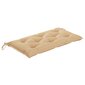 Tyyny puutarhapenkille, beige, 100x50x7 cm hinta ja tiedot | Istuintyynyt, pehmusteet ja päälliset | hobbyhall.fi