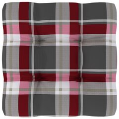 Lavaloista valmistettu sohvatyyny, 50x50x12 cm, punainen hinta ja tiedot | Istuintyynyt, pehmusteet ja päälliset | hobbyhall.fi