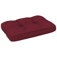 Lavaloista valmistettu sohvatyyny, 60x40x12 cm, punainen hinta ja tiedot | Istuintyynyt, pehmusteet ja päälliset | hobbyhall.fi