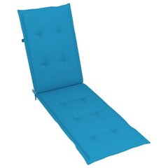 Terassituolin tyyny, (75+105)x50x4 cm, sininen hinta ja tiedot | Istuintyynyt, pehmusteet ja päälliset | hobbyhall.fi