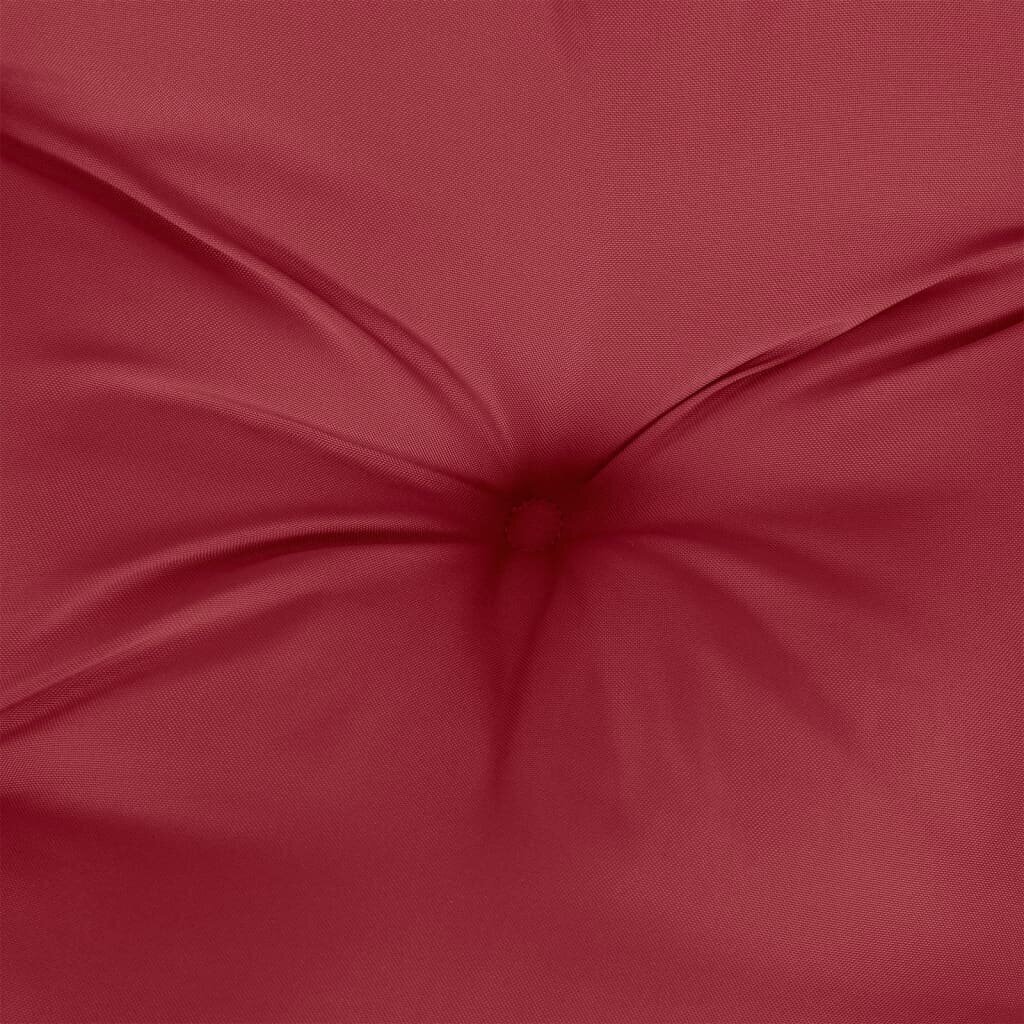 Tuolin tyyny vidaXL, 100x11 cm, punainen hinta ja tiedot | Istuintyynyt, pehmusteet ja päälliset | hobbyhall.fi
