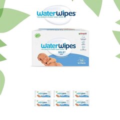 Kosteuspyyhkeet Biohajoavat puhdistusliinat, 6 x 60 kpl hinta ja tiedot | WaterWipes Vauvan hoito | hobbyhall.fi